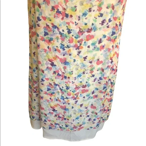 Meadow Floral Water Color Slip Dress by CAbi - Picture 12 of 16